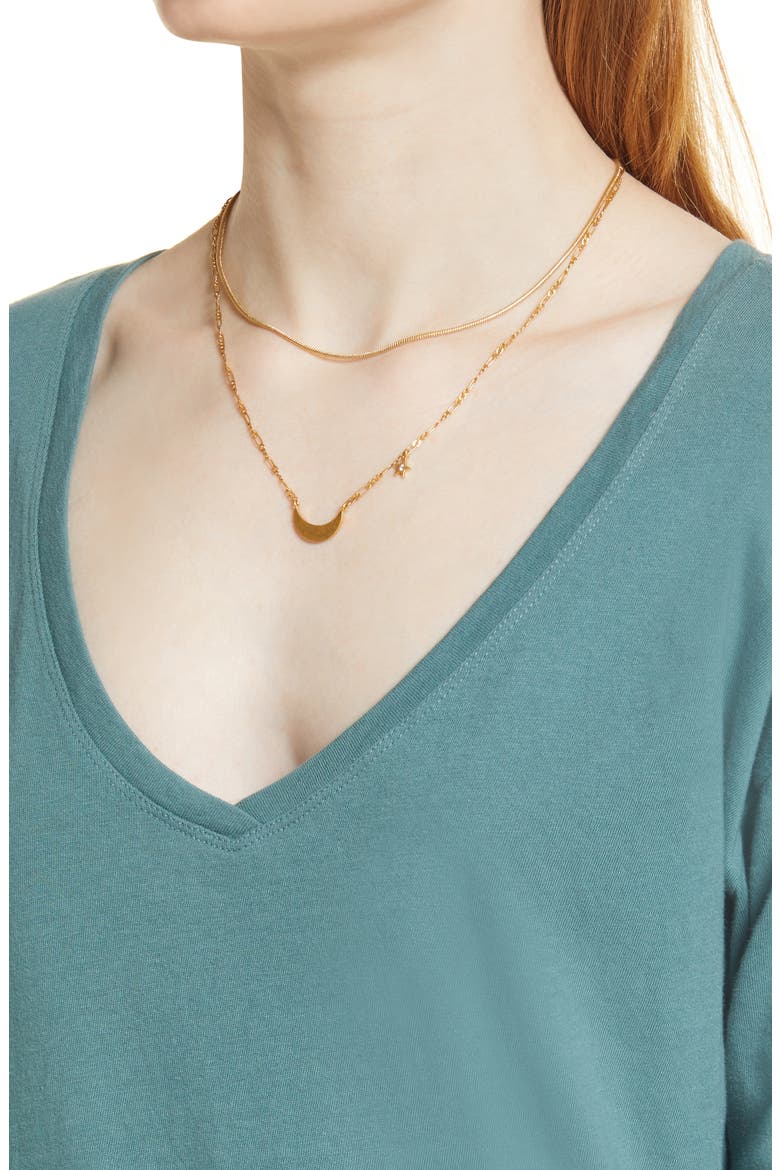 Softfade Cotton V-Neck Relaxed T-Shirt, Alternate, color, FADED SHALE