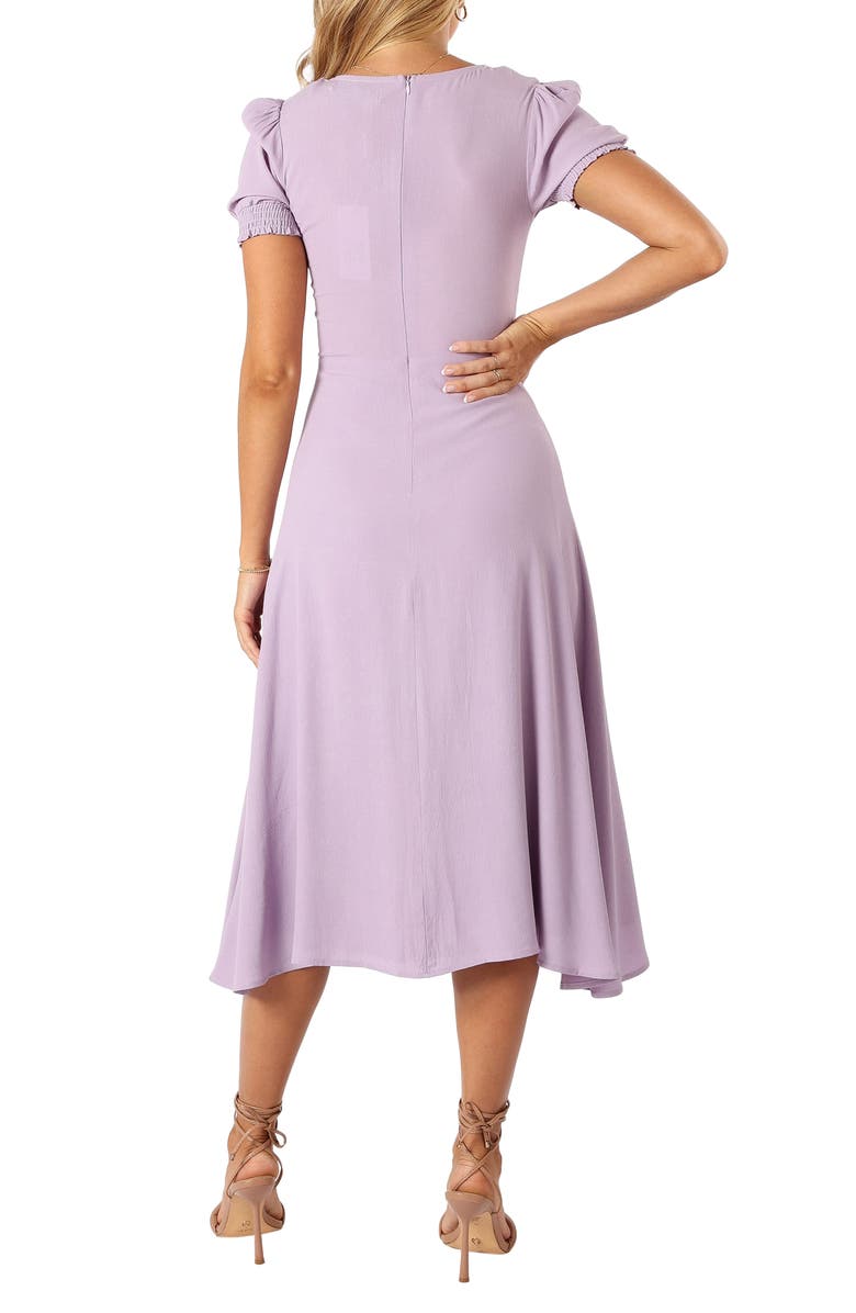 Petal & Pup Franklin Puff Sleeve Dress, Alternate, color, Purple