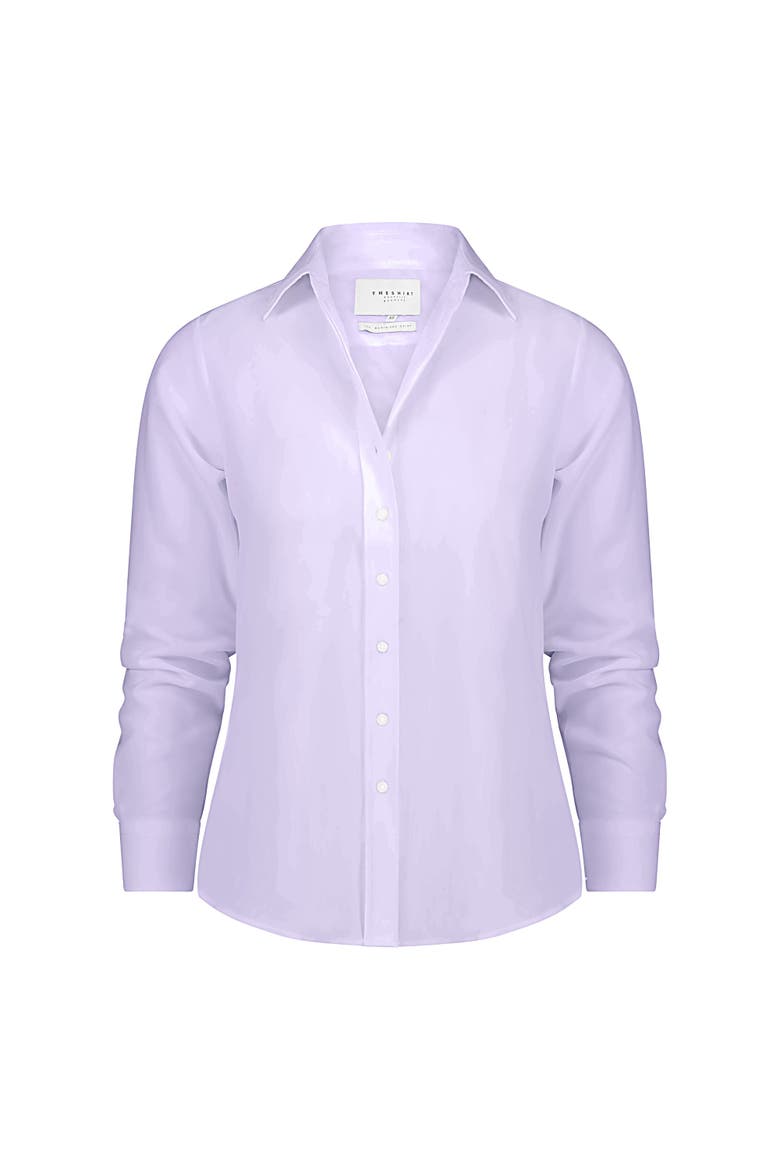 The Boyfriend Shirt, Alternate, color, Lavender