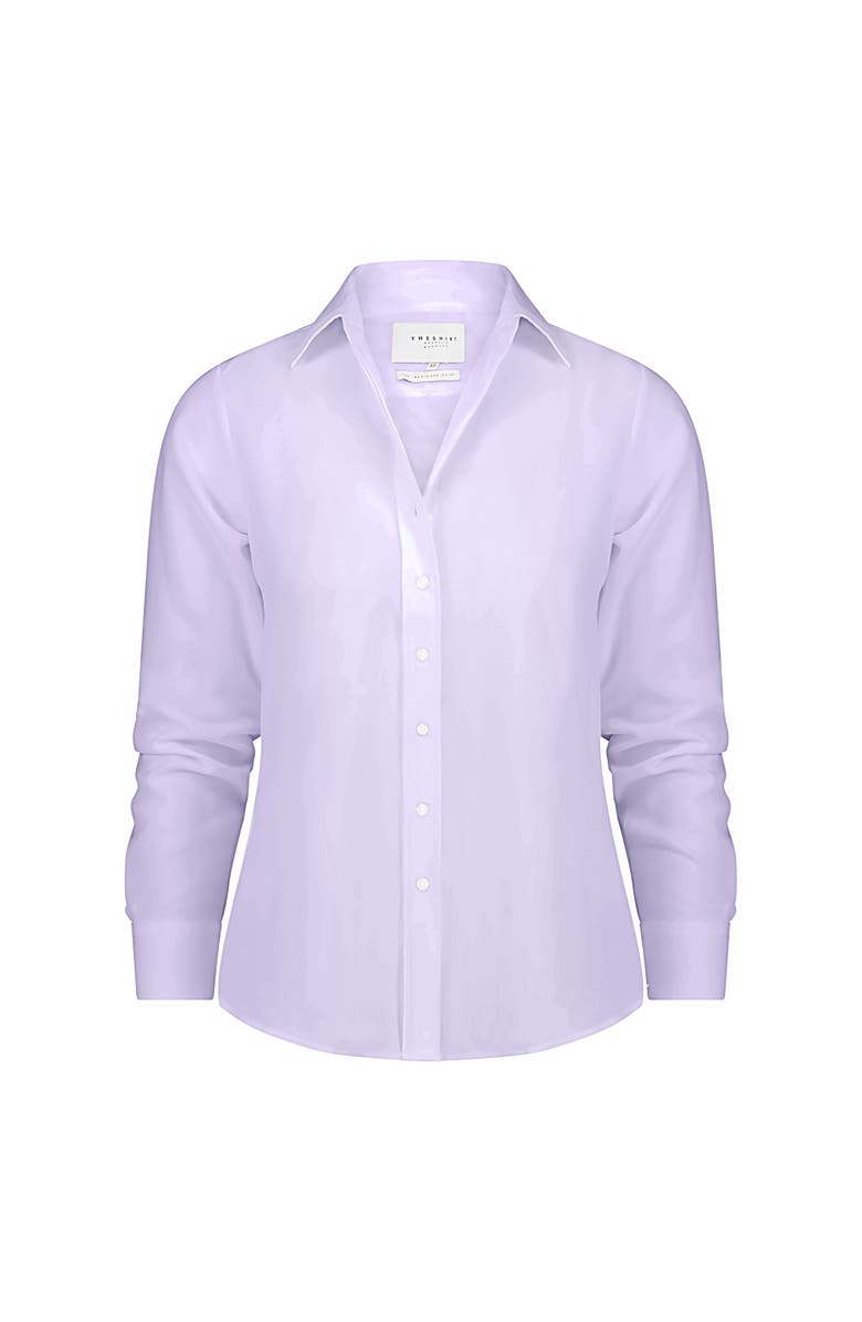 The Shirt by Rochelle Behrens The Boyfriend Shirt, Alternate, color, Lavender