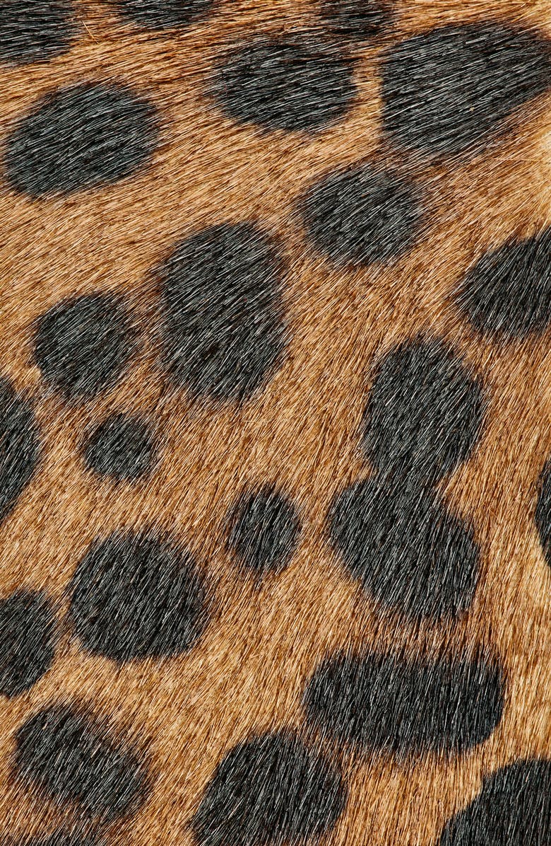 Isabel Marant Dela Bombed Genuine Calf Hair Belt, Alternate, color, 