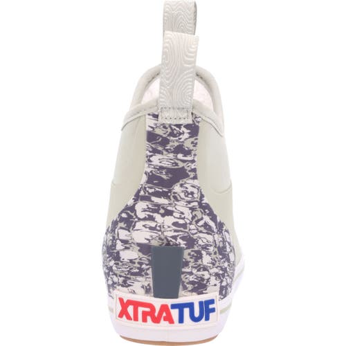 Xtratuf Fleece Lined Ankle Deck Boot In Gray