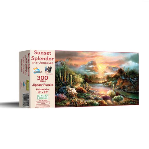 Sunset Splendor 300 piece Jigsaw Puzzle for Adults