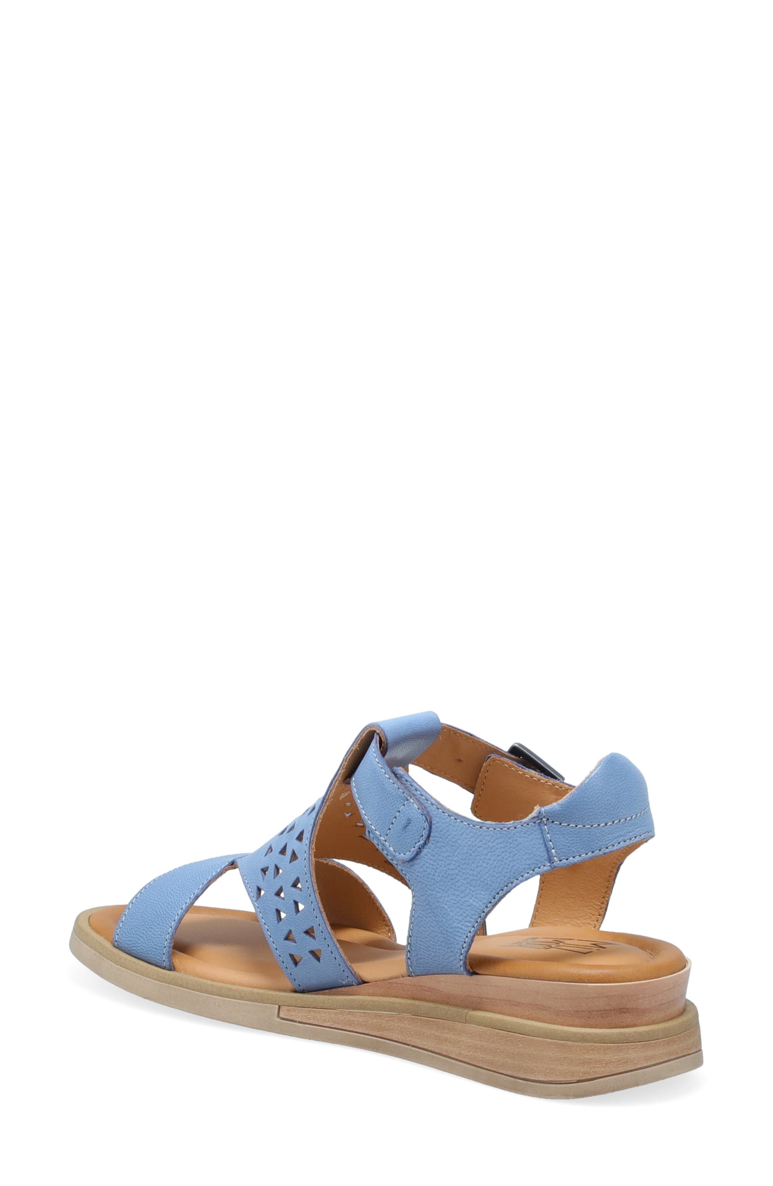 Chessy Sandal, Alternate, color, DENIM