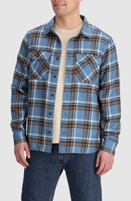 Outdoor Research Feedback Plaid Flannel Overshirt