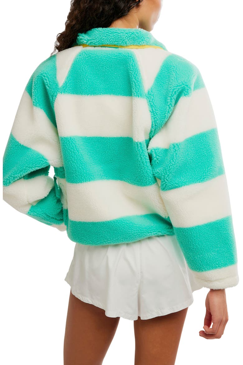 FP Movement Rocky Ridge Fleece Jacket, Alternate, color, RUGBY STRIPE LUCKY S