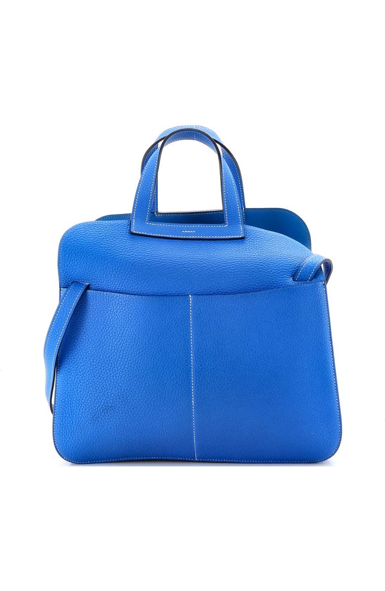 Pre-Owned Hermes Halzan Bag Clemence 31, Alternate, color, Bleu Hydra