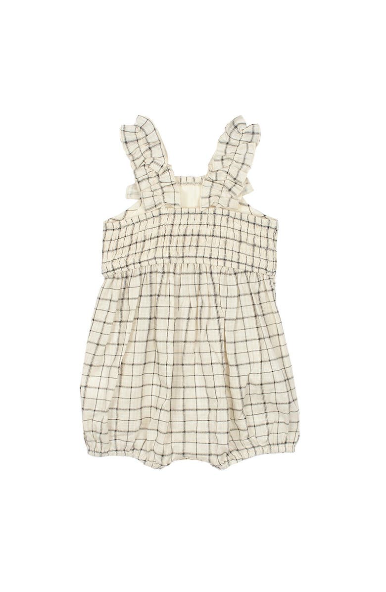 Mabel + Honey Maple Baby SS Romper, Alternate, color, Ivory