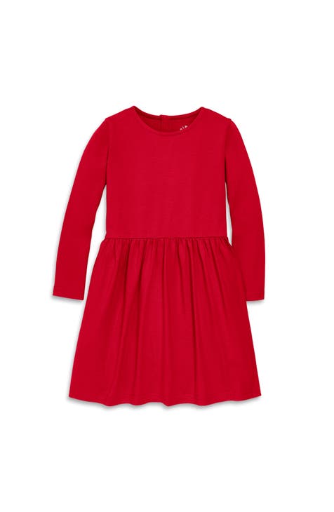 Girls fashion red dress size 10