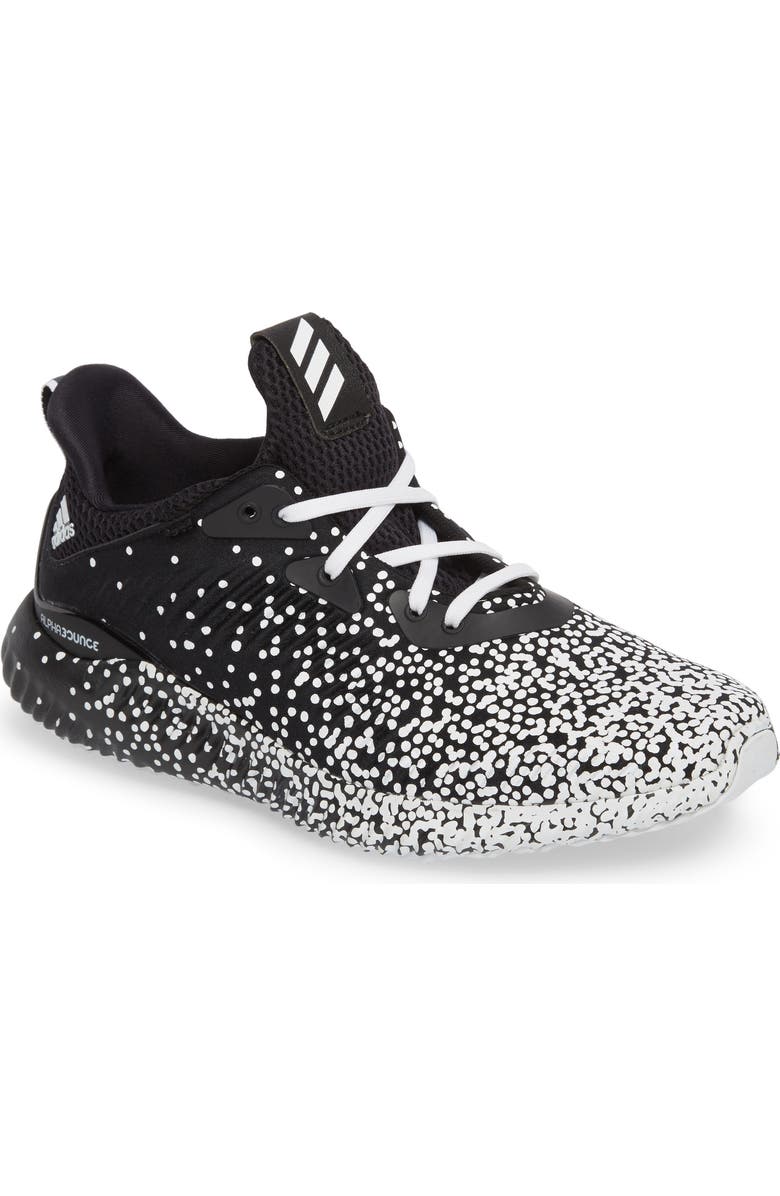 adidas AlphaBounce EM Running Shoe, Main, color,