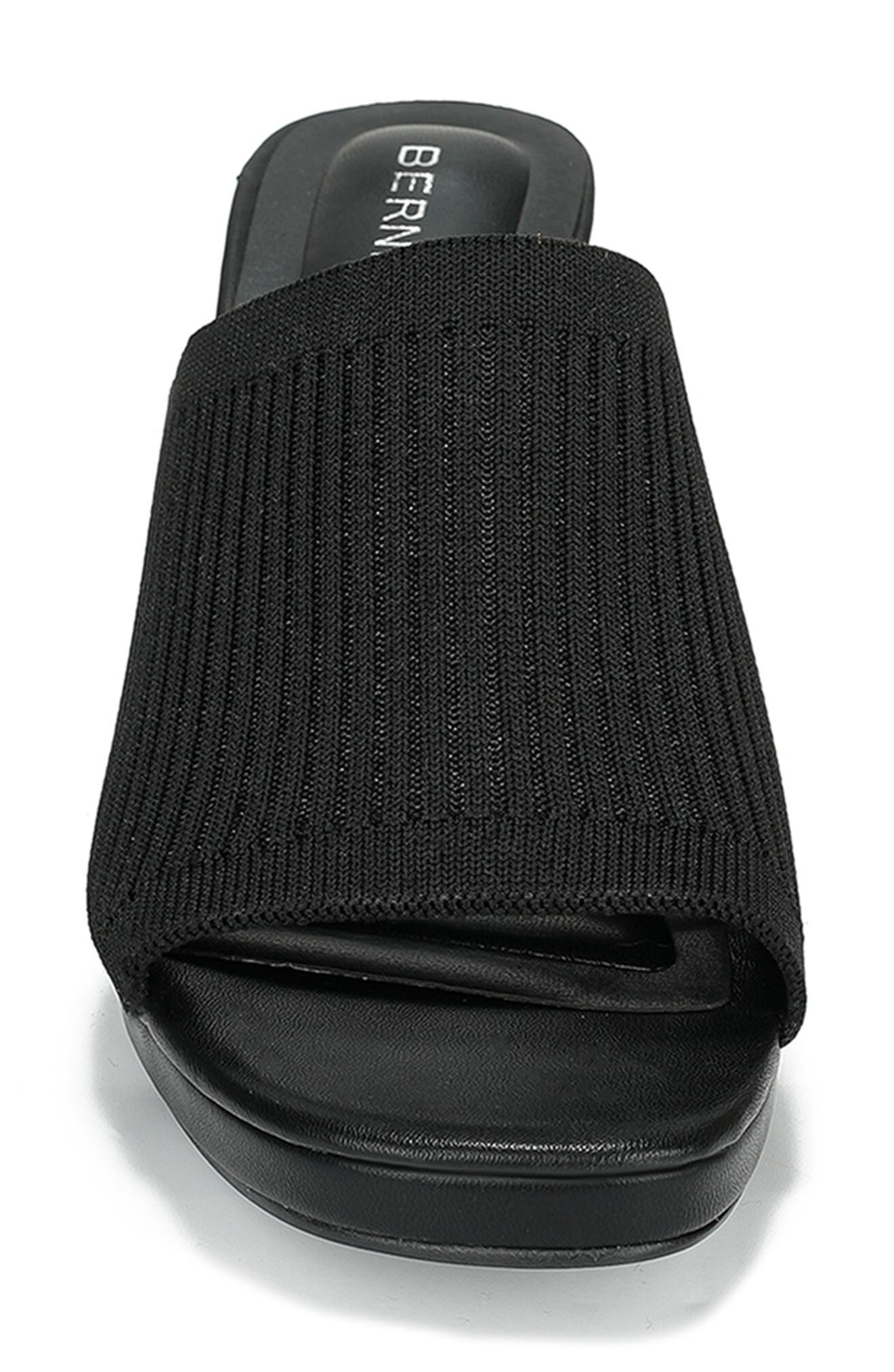 BERNESS Chi Stretch Slide Sandal, Alternate, color, Black