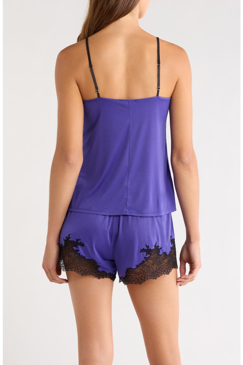 Enchant Lace Short Pajamas, Alternate, color, BLUE VELVET