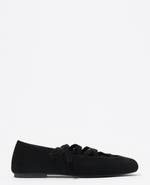 Bimba y Lola Split Leather Ballerina