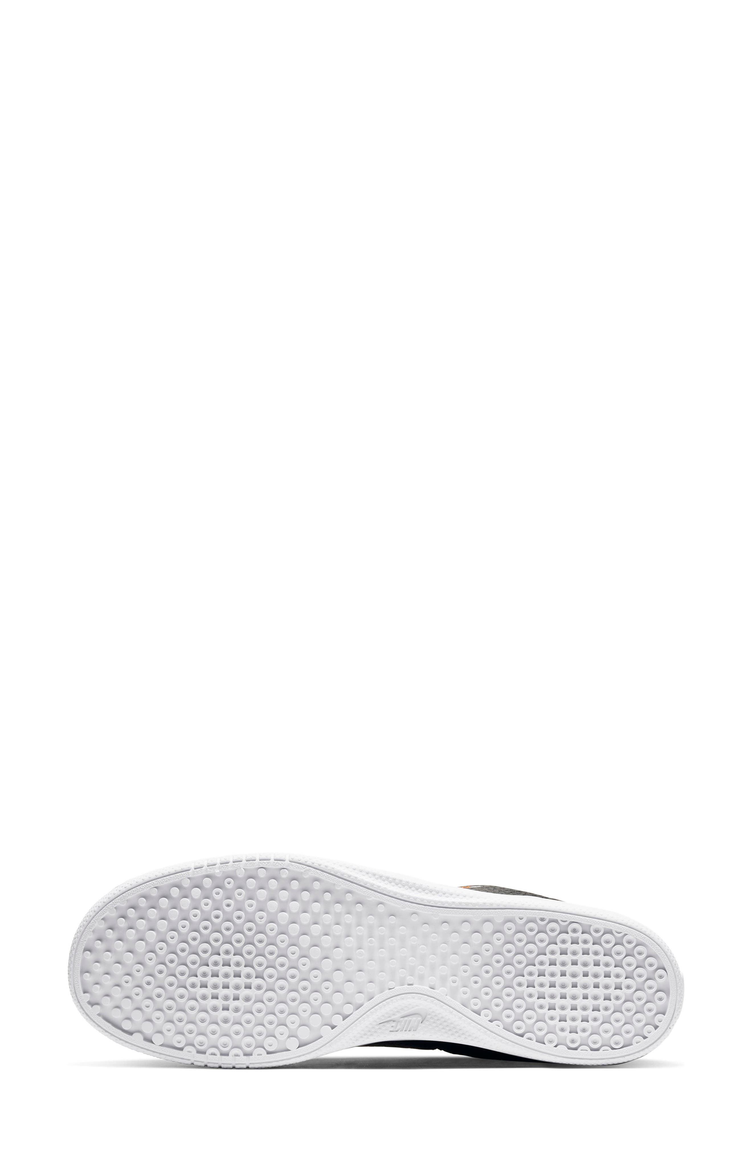 Court Vintage Premium Sneaker, Alternate, color, BLACK/ WHITE/ TOTAL ORANGE