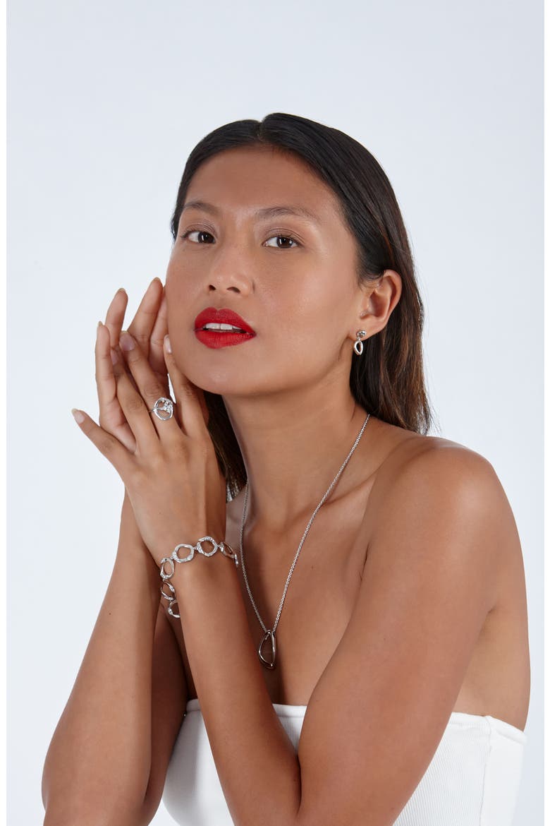 Volcan Bracelet, Alternate, color, Sterling Silver