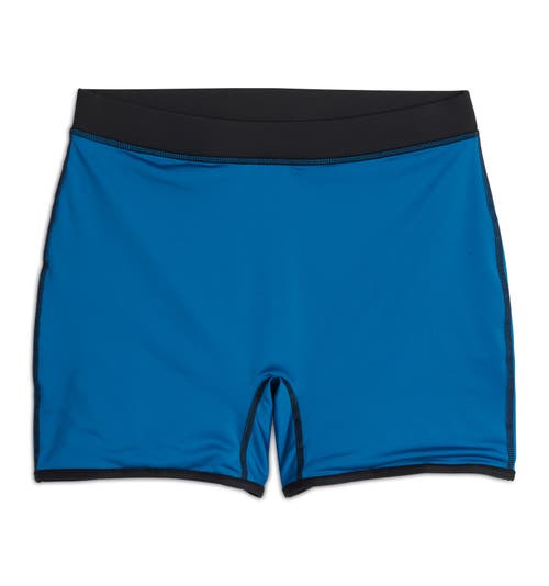 Tomboyx 4.5-inch Reversible Swim Shorts In Blue