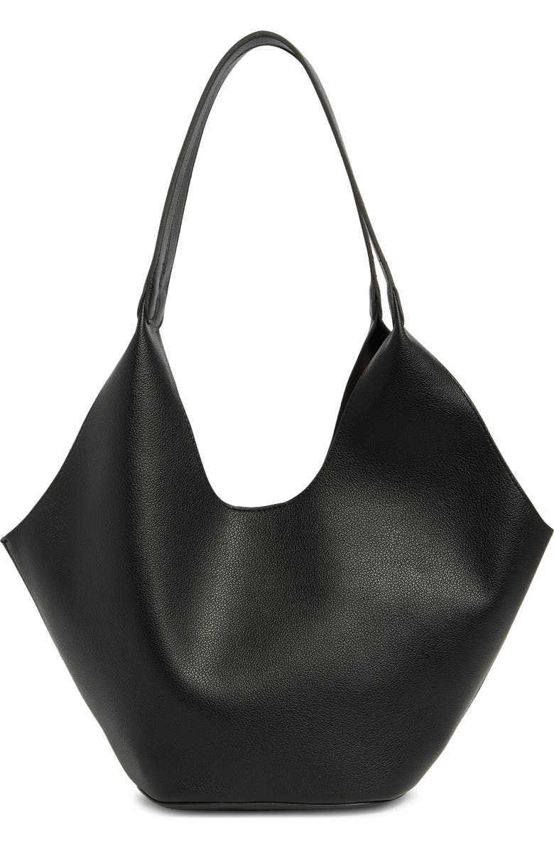 BCBG Small Bucket Tote Bag, Main, color, Black