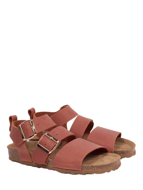 Triple Strap Sandal