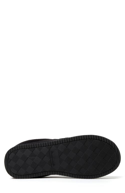 Dearfoams Corby Terry Clog Slipper In Black