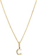 Ana Luisa Letter Necklace - Gold Letter Necklace