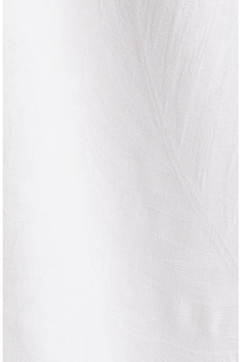Coastal Ease Botanic Loom IslandZone® Camp Shirt, Alternate, color, WHITE