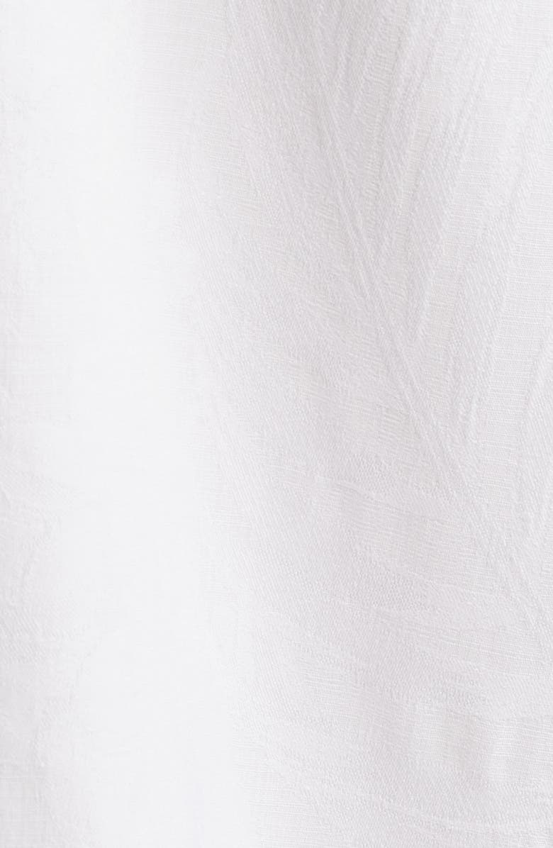 Tommy Bahama Botanic Loom Coastal Ease IslandZone<sup>®</sup> Camp Shirt, Alternate, color, White