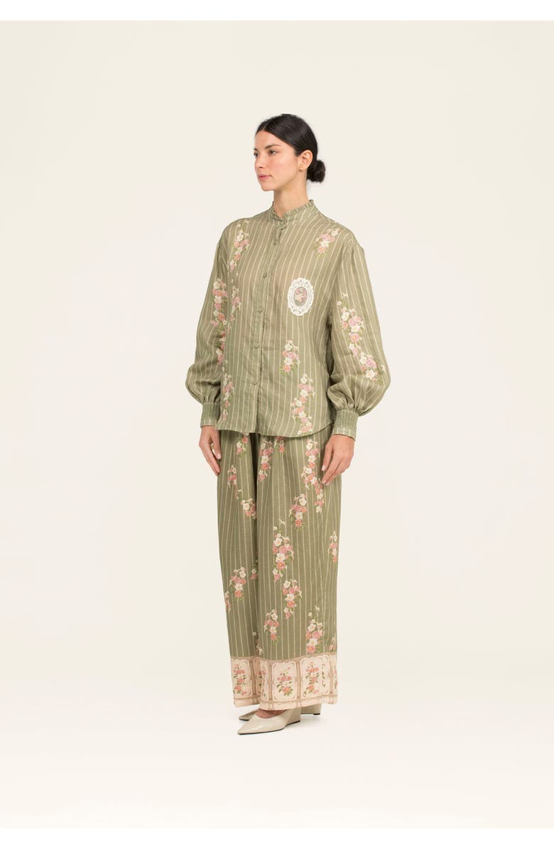 Agua by Agua Bendita Abadia Paraiso Shirt, Alternate, color, Multicolor
