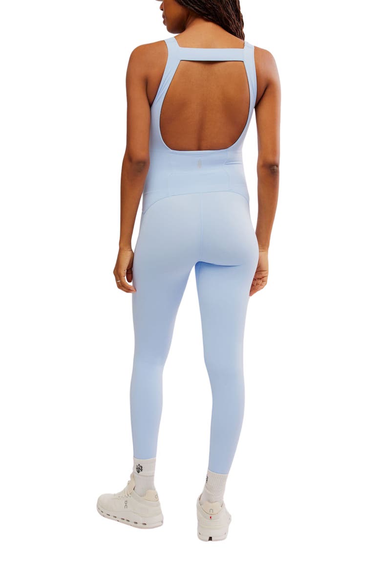 Free People x Hatch Maternity Jumpsuit, Alternate, color, Blue Bell