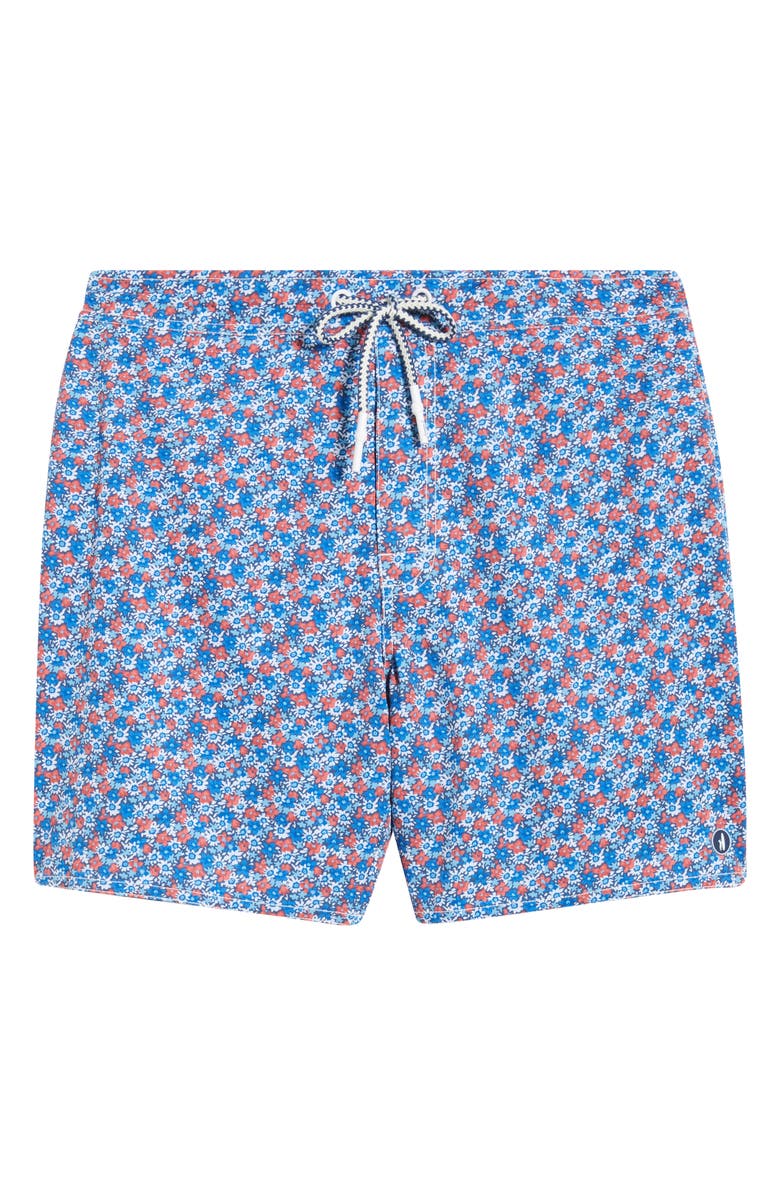 johnnie-O Freesia Swim Trunks, Alternate, color, Navy