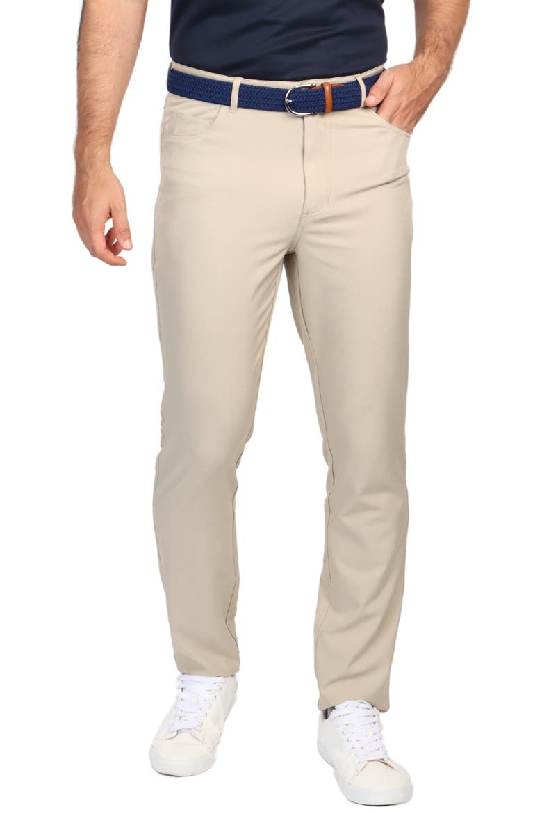 Five-Pocket Performance Pants, Alternate, color, KHAKI