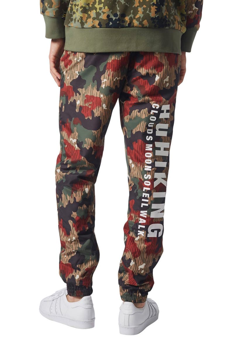 adidas Originals Pharrell Williams Hu Hiking Wind Pants, Alternate, color,