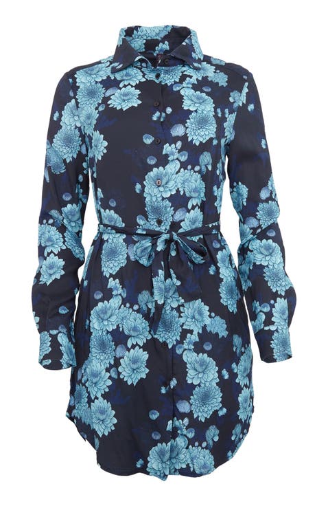 Dorethy Stretch Viscose Shirt Dress