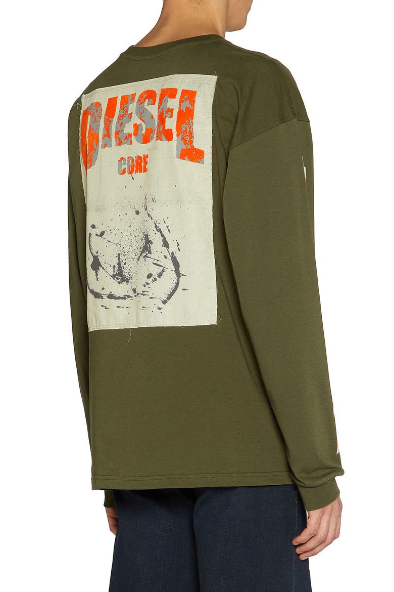 DIESEL® T-Boxt-Ls-Slits-R5 Graphic T-Shirt (Men) | Nordstrom