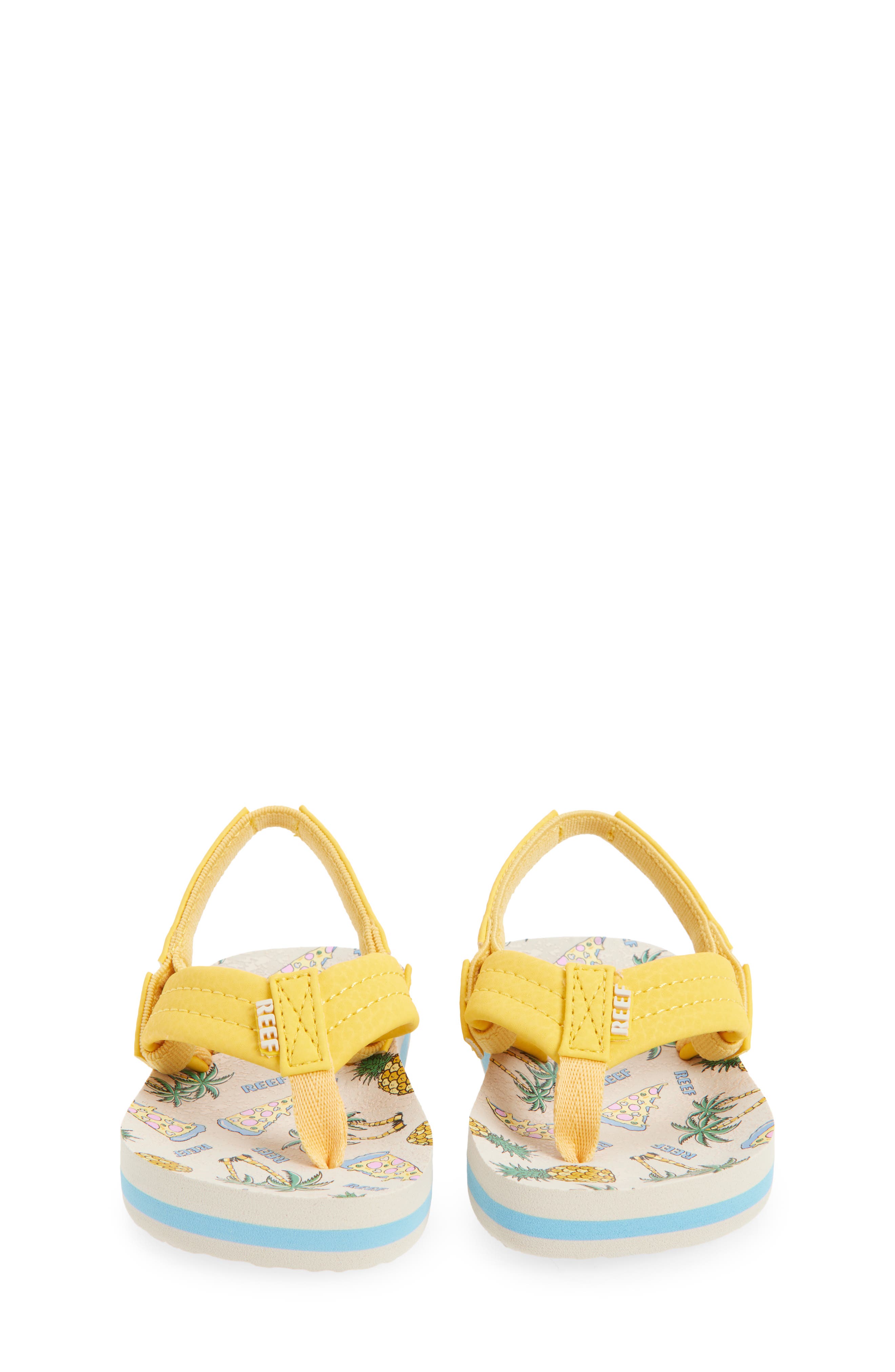 Reef Kids' Little Ahi Flip Flop, Alternate, color, Hawaiian Pizza