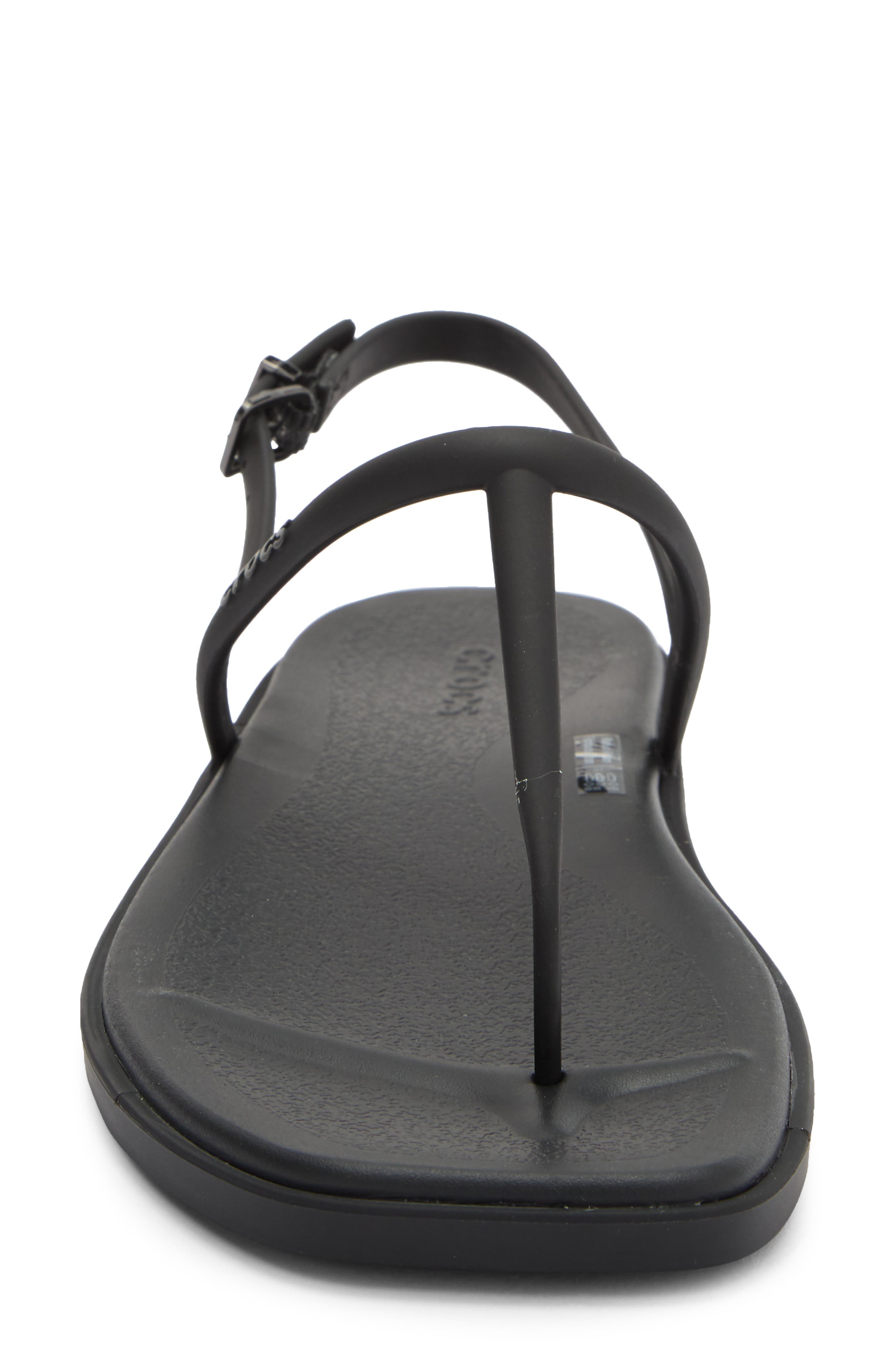 Miami Sandal, Alternate, color, BLACK