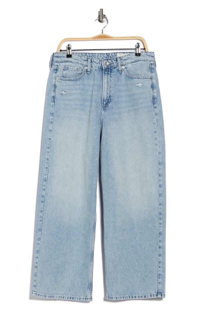 rag & bone Lori Mid Rise Nonstetch Crop Jeans, Main, color, Oconee