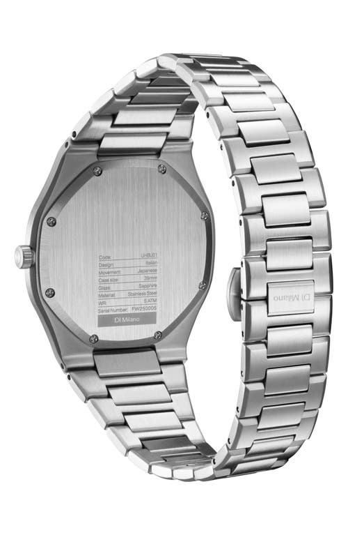 D1 Milano Ultra Thin Bracelet Watch, 39mm In Silver