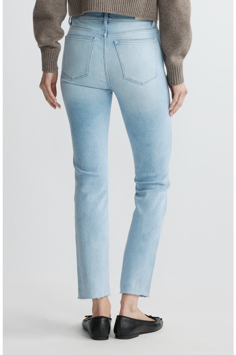 Mara Instasculpt™ Mid Rise Ankle Straight Leg Jeans, Alternate, color, OCEAN