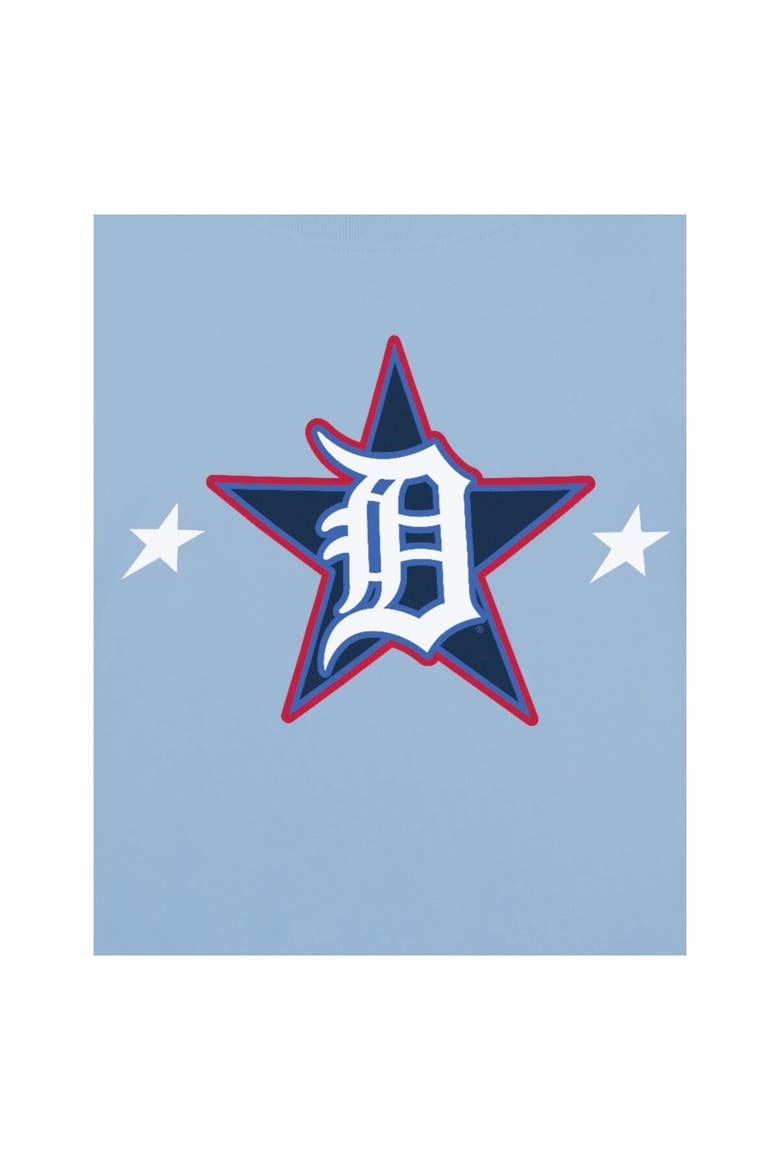 Men's New Era Light Blue Detroit Tigers 2025 MLB All-Star Game Workout T-Shirt, Alternate, color, Light Blue
