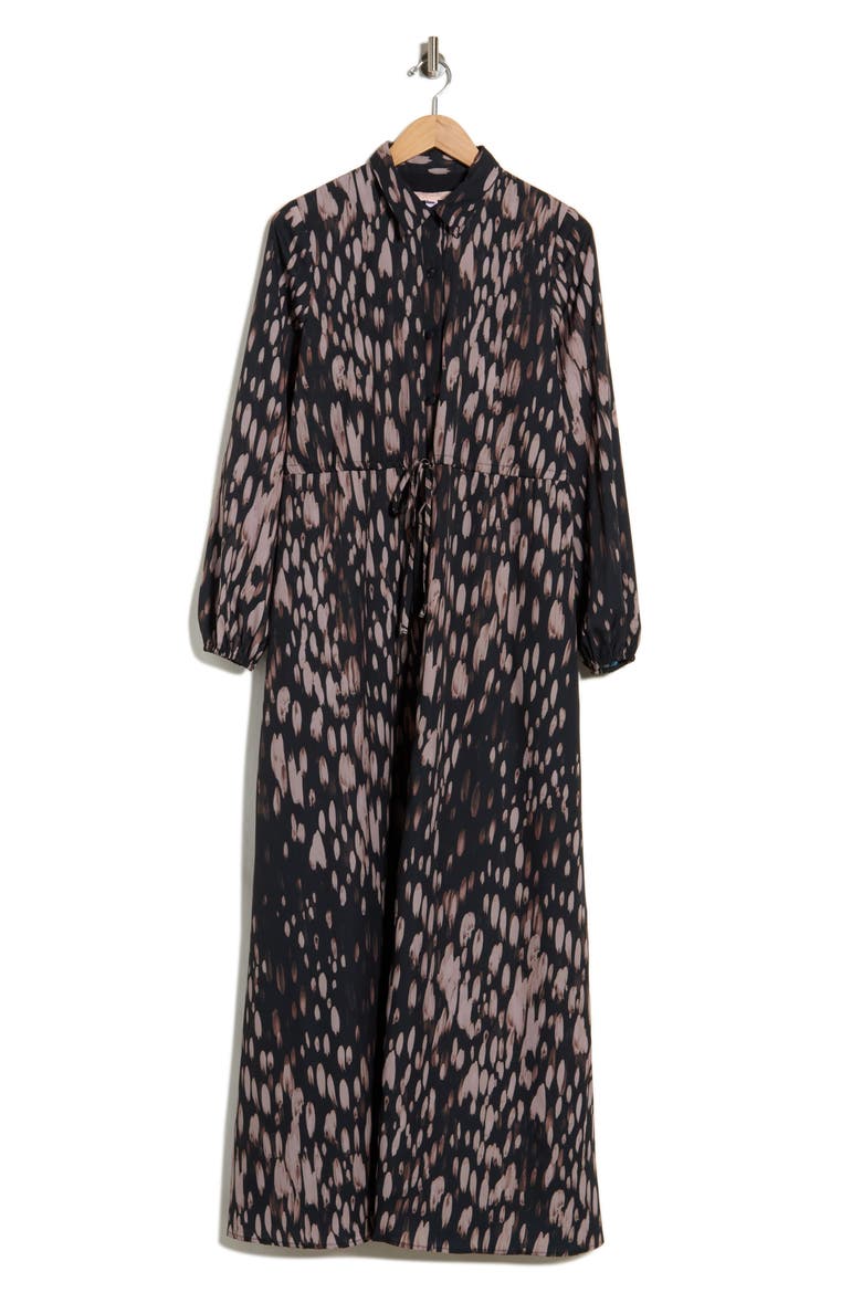 Layton Maxi Dress, Alternate, color, WATERCOLOR ANIMAL