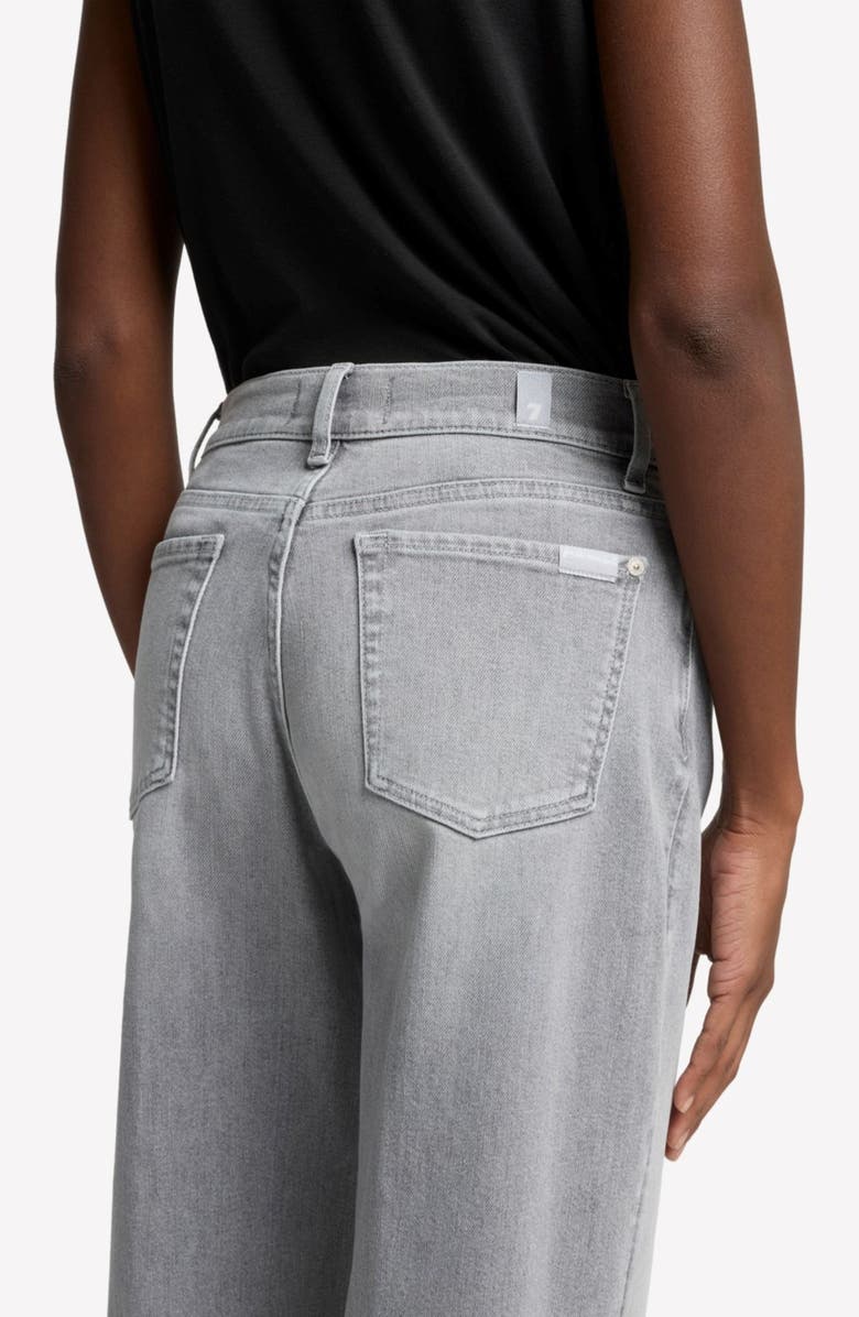 7 For All Mankind Lotta High Waist Wide Leg Jeans, Alternate, color, Panalu