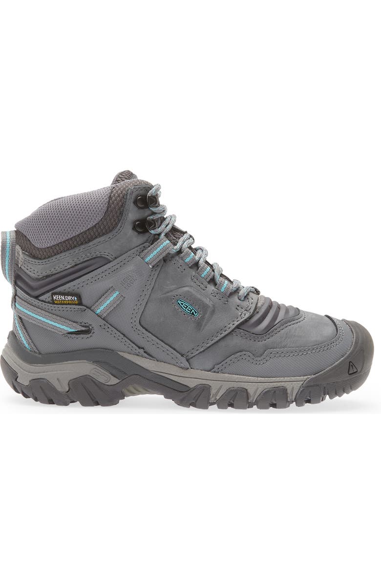 KEEN Ridge Flex Mid Waterproof Hiking Boot, Alternate, color,