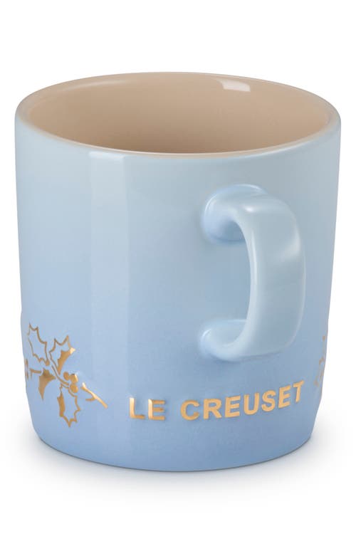 Le Creuset Holly Collection Mug In Blue