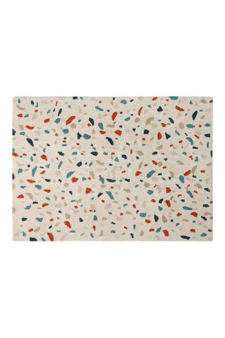 Terrazzo Washable Rug, Alternate, color, MULTI