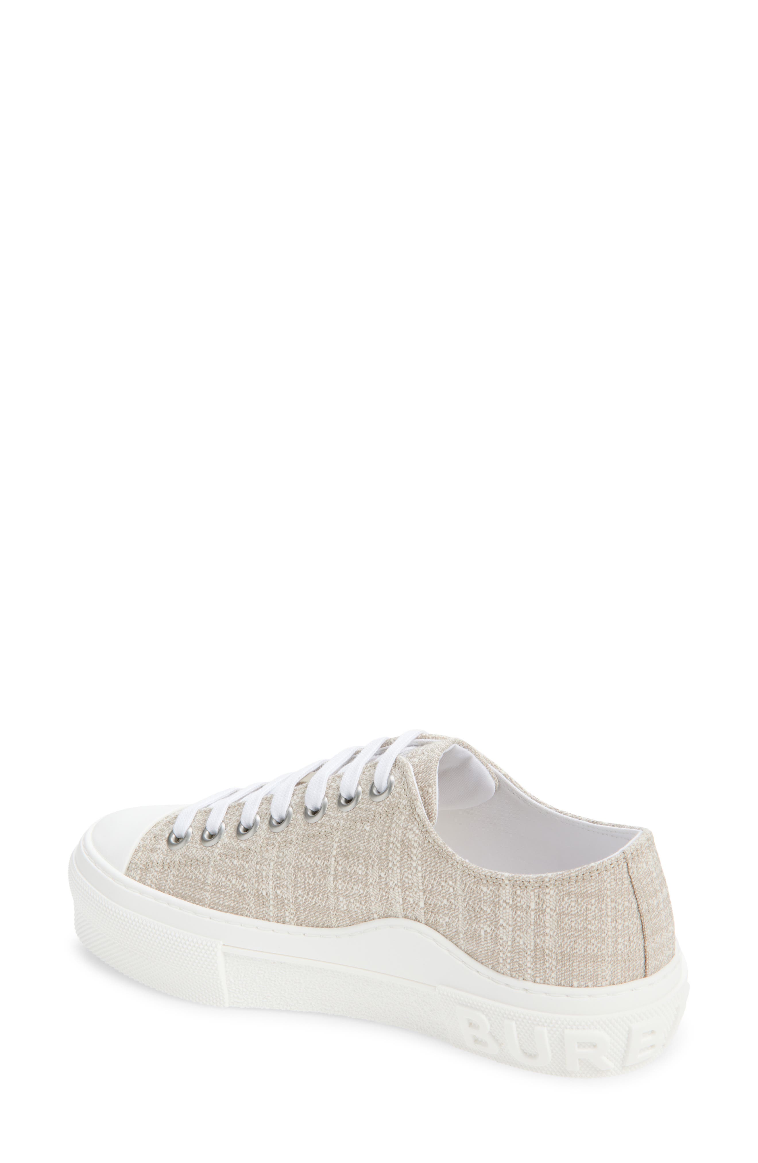 Burberry Jack Check Low Top Sneaker, Alternate, color, 