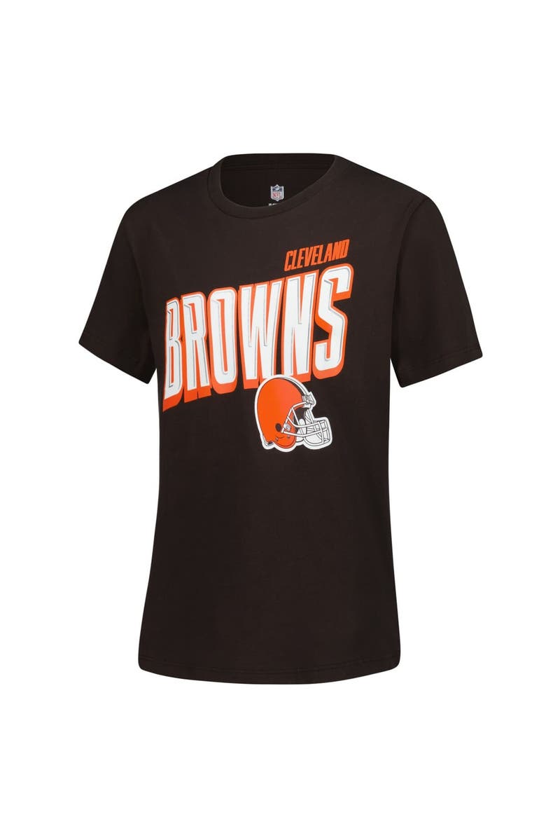Outerstuff Youth Outerstuff Cleveland Browns The Mix Combo T-Shirt Set, Alternate, color, Brown