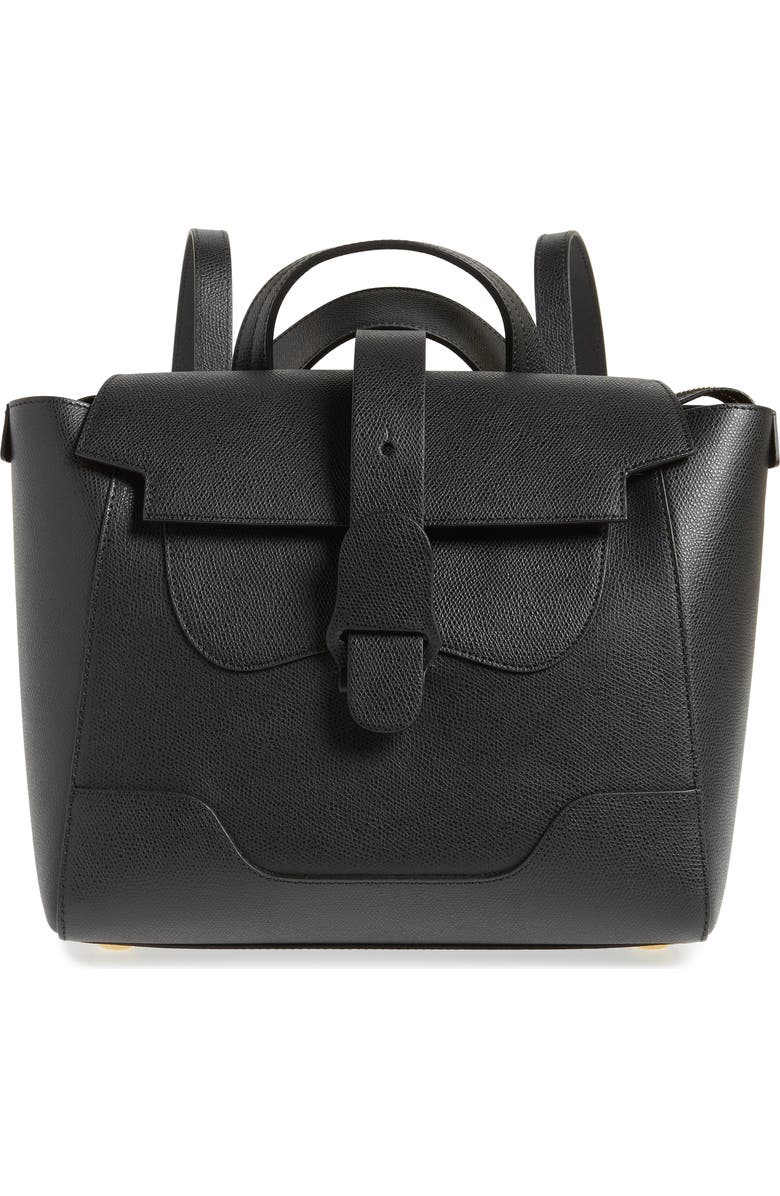 SENREVE Medium Maestra Pebbled Leather Convertible Satchel, Main, color,