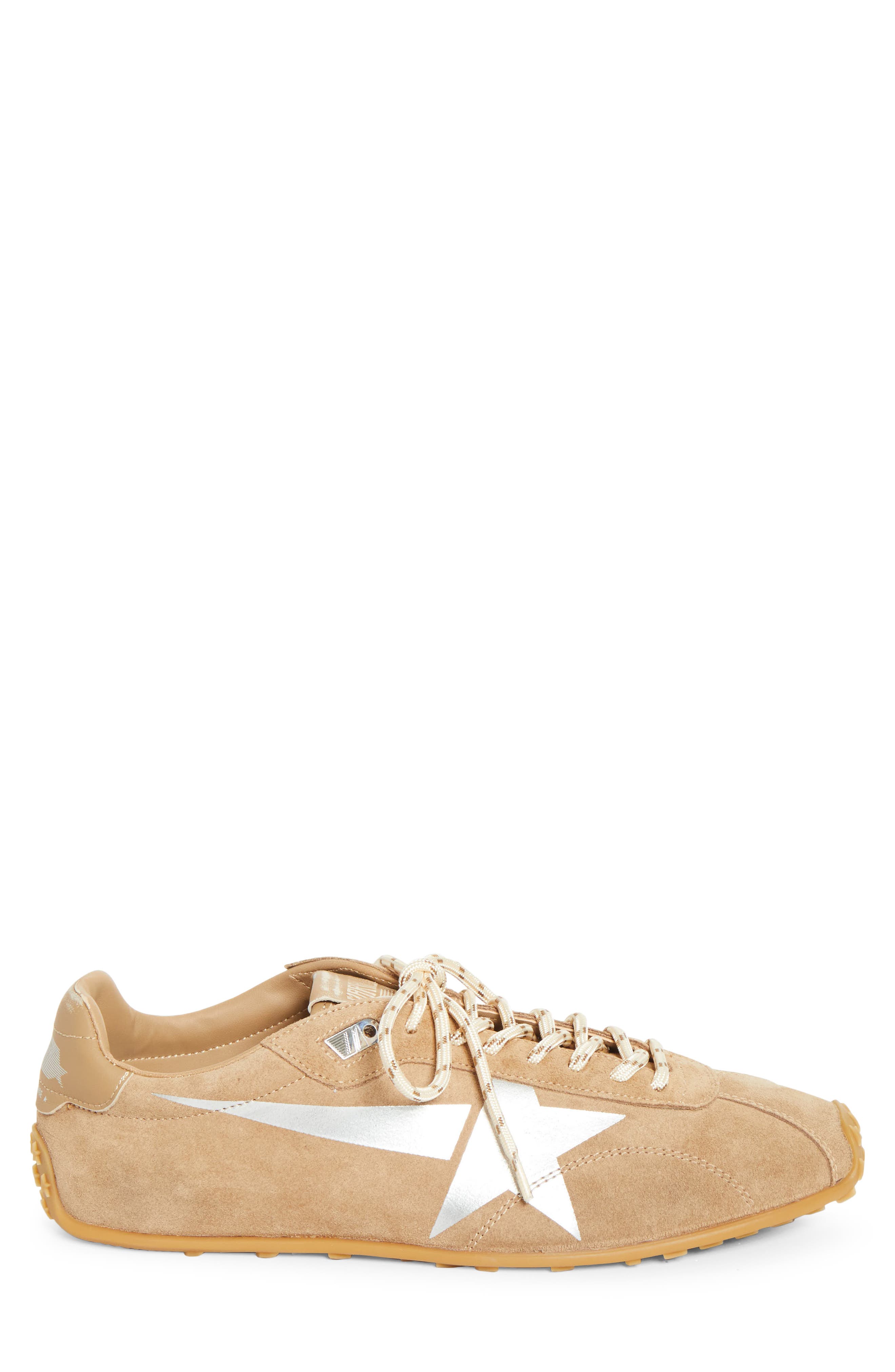 Golden Goose Marathon Speed Sneaker, Alternate, color, Tobacco/ Silver