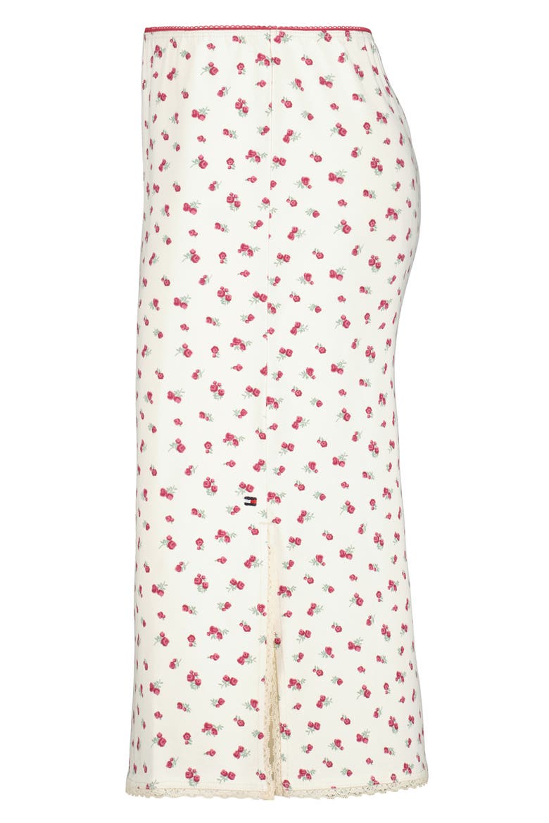 Kids' Printed Maxi Skirt, Alternate, color, NATURAL