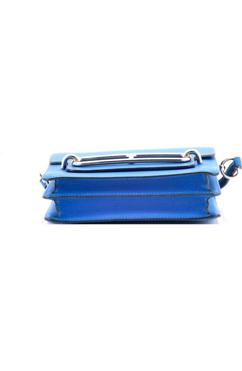 Pre-Owned Hermes Roulis Bag Evercolor 18, Alternate, color, Bleu Zanzibar